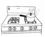 Stove Drawing Images