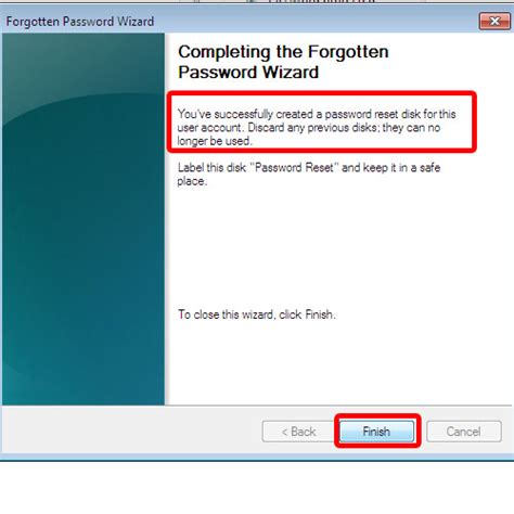 How To Create A Windows 7 Password Reset Disk Howtech