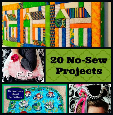 20 Fun And Easy No Sew Projects