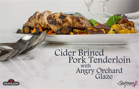 Many recipes for pork loin or pork tenderloin will tell you to brine them, so the meat will be more tender and juicy. Pork Tenderloin brined in Angry Orchard Apple Cider and grilled to perfection. | Pork recipes ...