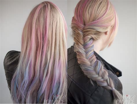 Diva Tube Diy How To Use Hair Chalk Rainbow Hair Tutorial