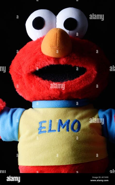 Elmo The Muppet From Sesame Street Stock Photo Alamy