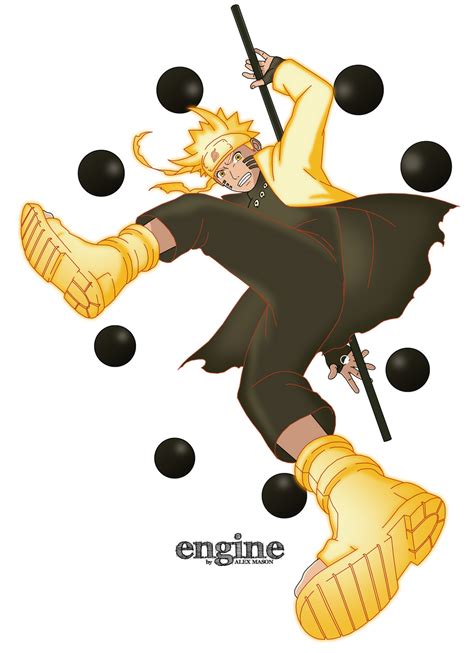 Naruto Sage Of The Six Paths Mode By Masonengine On Deviantart