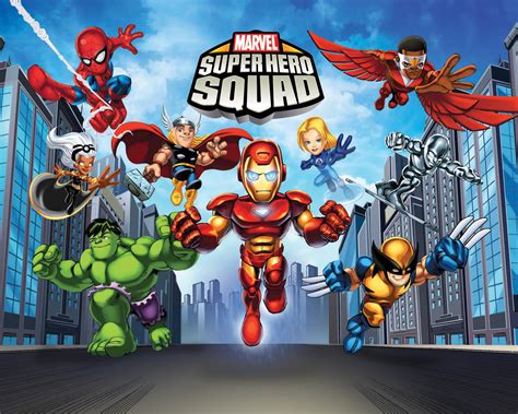Super Hero Squad Show Cartoon Fanatics Wallpaper