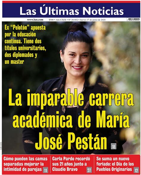 La Imparable Carrera Académica De María José Pestán