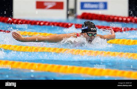 Great Britains Jessica Jane Applegate Coes In 2nd Place Wins The Womens 100m Butterfly S14