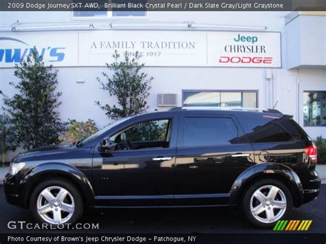 2009 dodge journey sxt the journey is a crossover utility vehicle meant as an alternative possibility for people who would have r/t: Brilliant Black Crystal Pearl - 2009 Dodge Journey SXT AWD ...