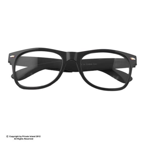 Retro Glasses Nerd Black Clear Lens Size 12 Pack 1081 Retro Glasses Glasses Black Wayfarer