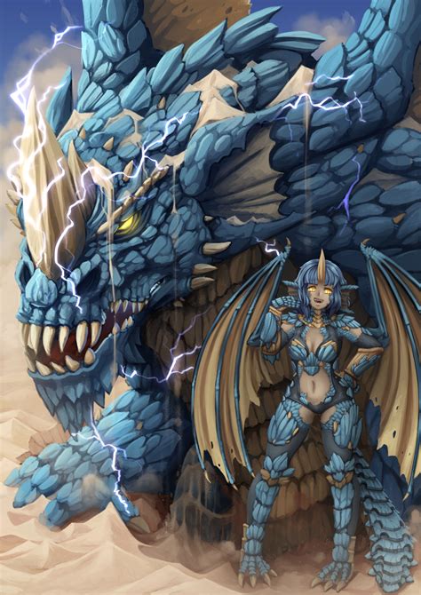 Dnd Blue Dragon By Barbariank On Deviantart