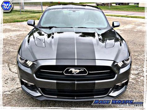 Ford Mustang Racing Stripes Rage Wraps