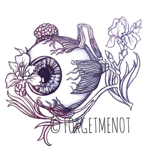 Drawing Art Anatomical Art Anatomy Art Flower Art Eyeball Drawing