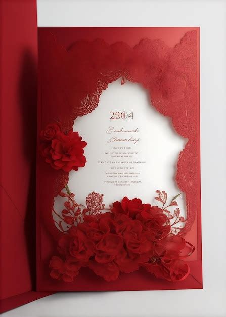 premium ai image elegant invitation card royal design