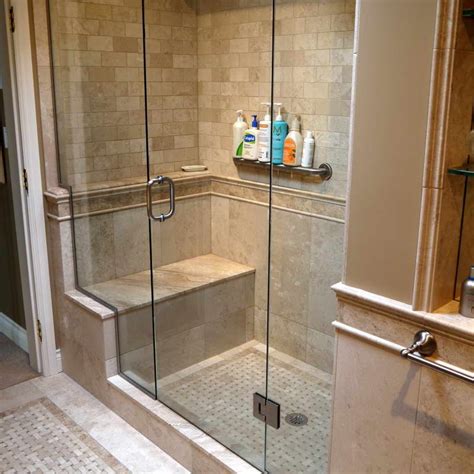 Older generation homes often boasted stunning bathing spaces that put more modern abodes to shame; shower tile ideas - Google Search | Shower renovation ...