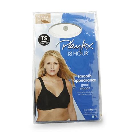 Playtex Womens Plus 18 Hour Smooth Appearance Bra 4395