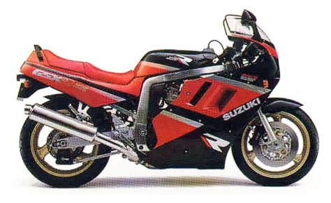 Suzuki's first model gsxr1100 has snuck up on classic status. SUZUKI GSX-R 1000 1989 fiche technique