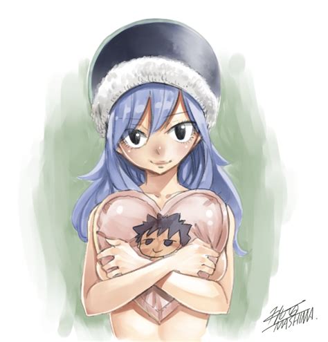 Mashima Hiro Gray Fullbuster Juvia Lockser Fairy Tail Official Art