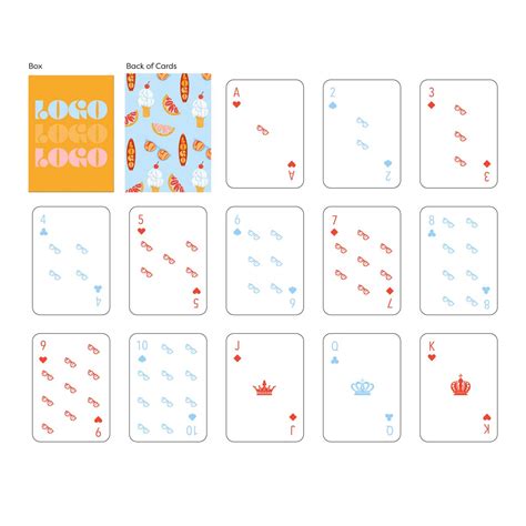 brilliant custom playing card deck