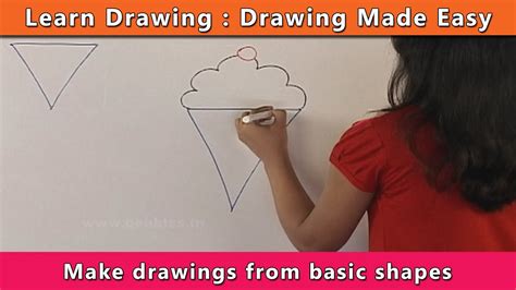 Do you want to learn drawing? Drawings from Basic Shapes | Learn Drawing For Kids ...