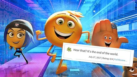 The Emoji Movie Has 0 On Rotten Tomatoes Here Are The Most Savage