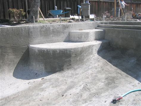 You might want to build an above ground concrete pool with concrete blocks (like cinder blocks), but this would be more of a temporary pool. What Type Of Inground Pool Is Best For My Backyard? - JC ...