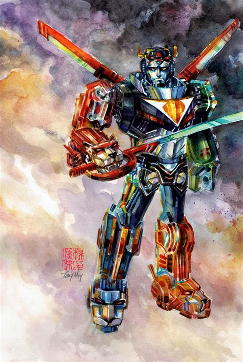 Voltron Legendary Defender In Watercolor By Dreamflux1 On Deviantart