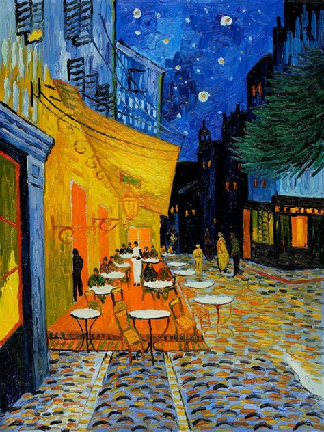 Cafe Terrace At Night By Vincent Van Gogh One Of My Favorite