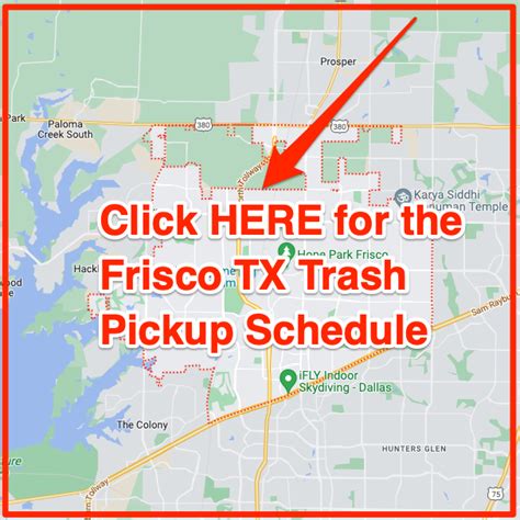Frisco Trash Schedule 2024 Bulk Pickup Holidays Maps