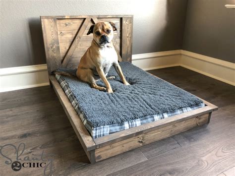 Diy Farmhouse Dog Bed For Mans Best Friend Shanty 2 Chic