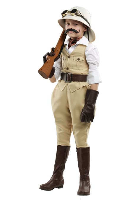 Safari Hunter Costume For Boys