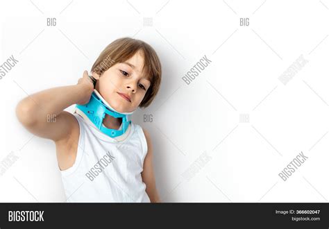 Child Complaining Neck Image And Photo Free Trial Bigstock