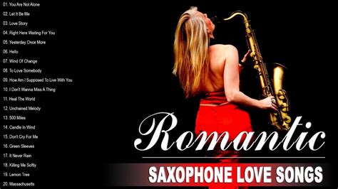 beautiful romantic saxophone love songs collection best relaxing instrumental music youtube