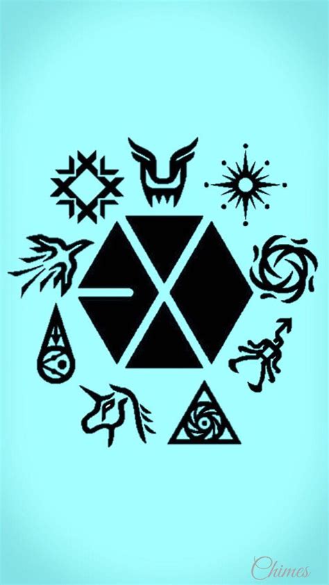 Exo Logo Wallpapers Wallpaper Cave
