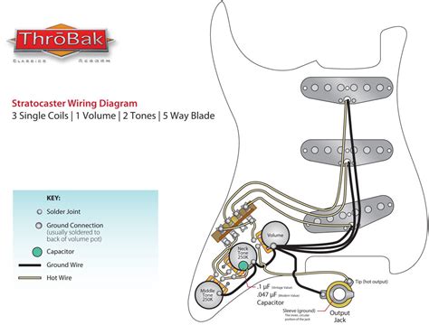 You can always experiment with different cap values for a different sound. Stratocaster Pickup Wiring Diagram