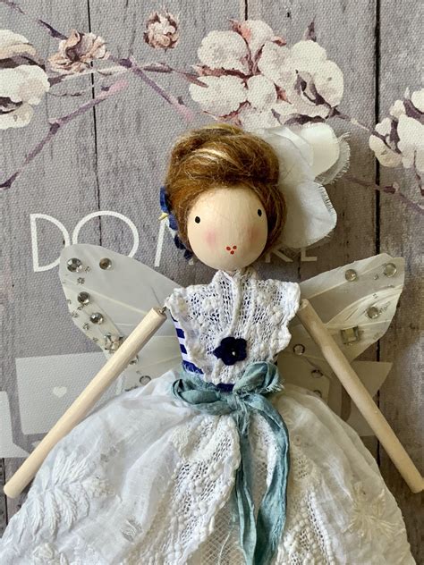 Handmade Vintage Fairy Dollheirloom Dollfairy Doll Etsy Vintage