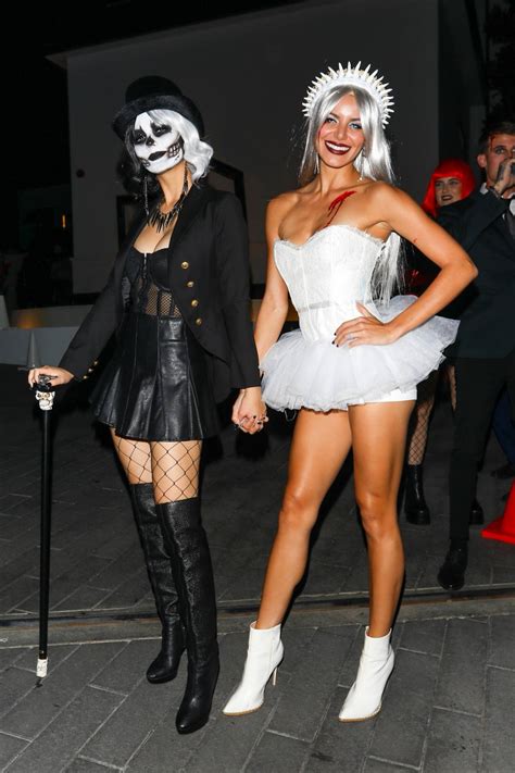 Victoria Justice And Madison Reed Attend The Decada Halloween Party In Los Angeles