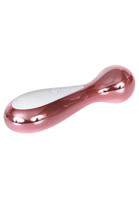 Evolved Starlite Light Up Rechargeable Chrome Mini Vibrator Pink