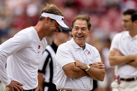 Lane Kiffin Responds To Nick Saban Rant About Alabama Football Fans ‘this Made Me Smile The