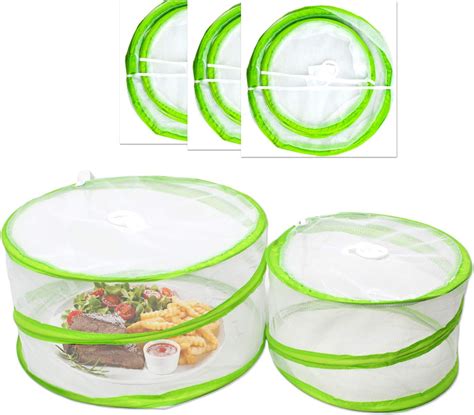 Food Covers Mesh Pop Up Outdoor Bbq Picnic Camping And