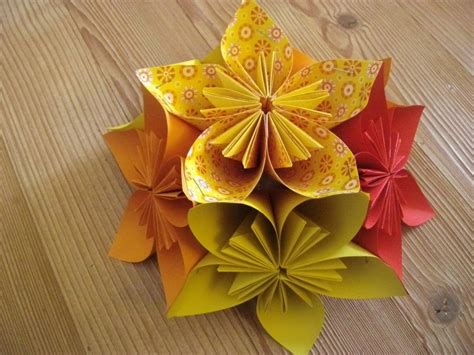 Very Easy And Beautiful Origami Flower I Used Old