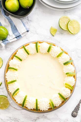 No Bake Key Lime Pie Creamy Lime Cheesecake Plated Cravings