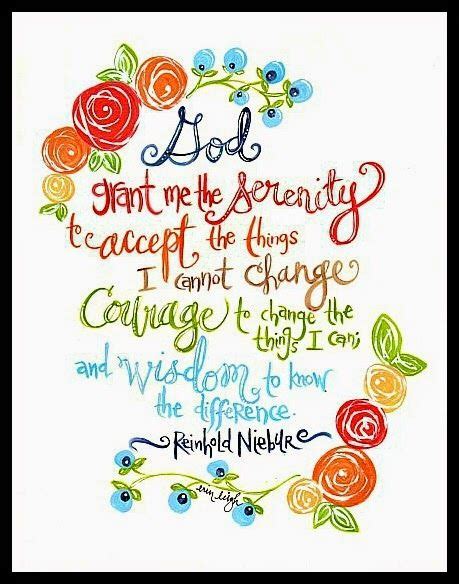 Sunday Scripture Art The Serenity Prayer A Free Printable Art By Erin