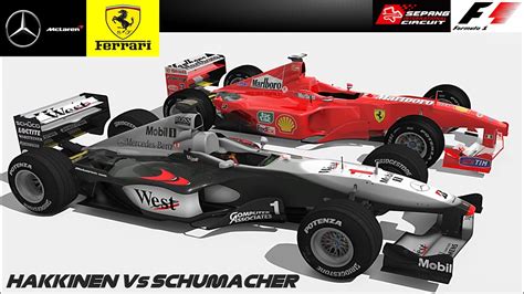 ASSETTO CORSA McLaren Vs Ferrari Hakkinen Schumacher F1 2000 YouTube