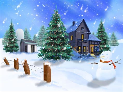 Christmas Village Wallpapers Wallpaper Cave