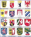 Die Wappen der Bundesländer - coat of arms German States | Germany home ...