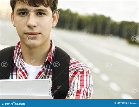 Student Stock Photo Image Of Caucasian Calm Real Smart 11571078
