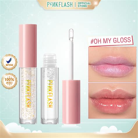 Jual Pinkflash Ohmypinkflash Ohmygloss Moisturising Plumpmax High Shimmer Lip Gloss Shopee