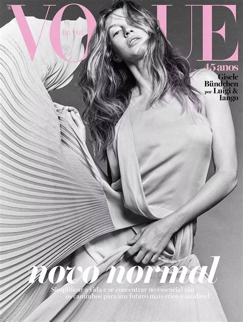 Gisele Bündchen Covers Vogue Brazil May 2020 By Luigi And Iango