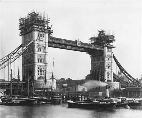 Happy 120th Birthday Tower Bridge Pictures Reveal The Makings A London