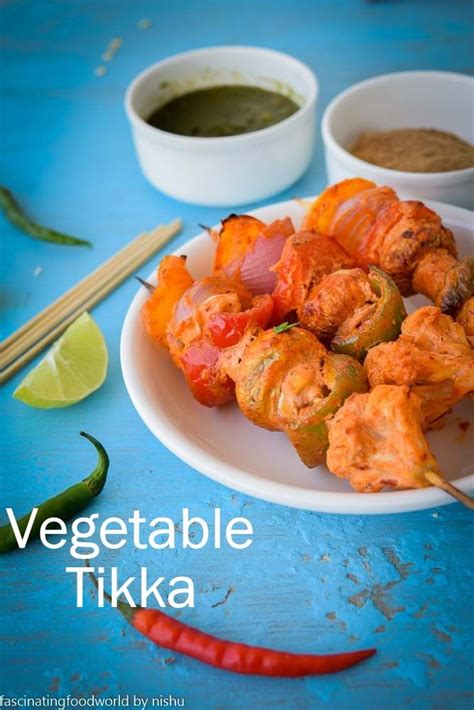 Tandoori Vegetable Tikka Indian Food Recipes Vegetarian Barbeque