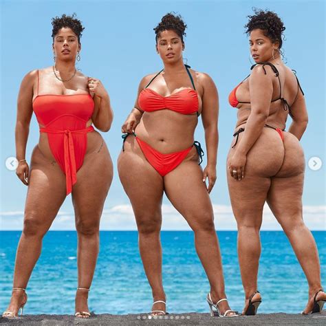Tabria Majors Drops Swimwear Line All Plus Sized Curvy Girls Will Love
